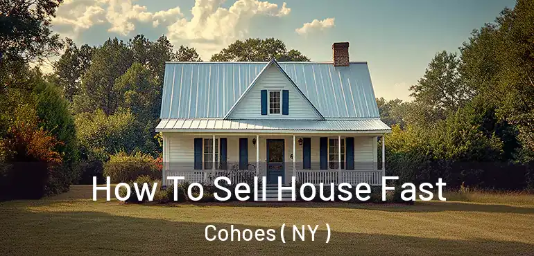  How To Sell House Fast Cohoes ( NY )