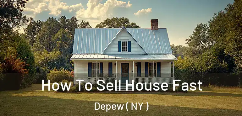  How To Sell House Fast Depew ( NY )