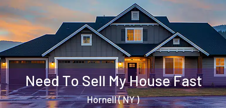  Need To Sell My House Fast Hornell ( NY )