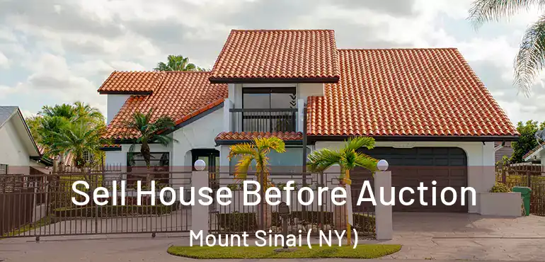  Sell House Before Auction Mount Sinai ( NY )