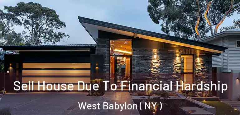  Sell House Due To Financial Hardship West Babylon ( NY )
