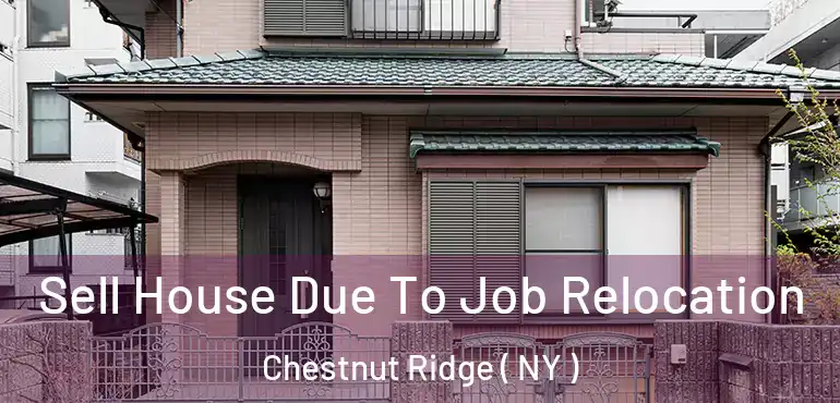  Sell House Due To Job Relocation Chestnut Ridge ( NY )