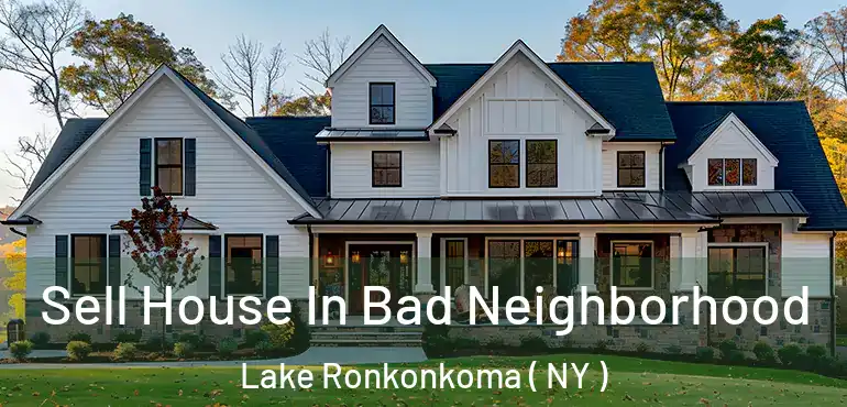  Sell House In Bad Neighborhood Lake Ronkonkoma ( NY )