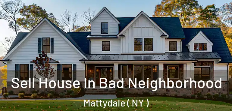 Sell House In Bad Neighborhood Mattydale ( NY )