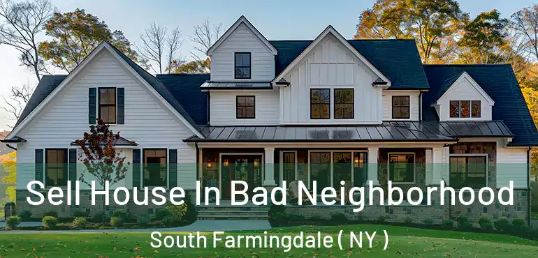  Sell House In Bad Neighborhood South Farmingdale ( NY )