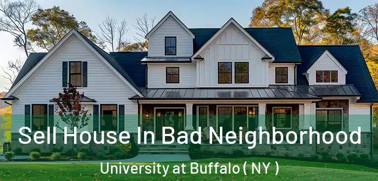  Sell House In Bad Neighborhood University at Buffalo ( NY )