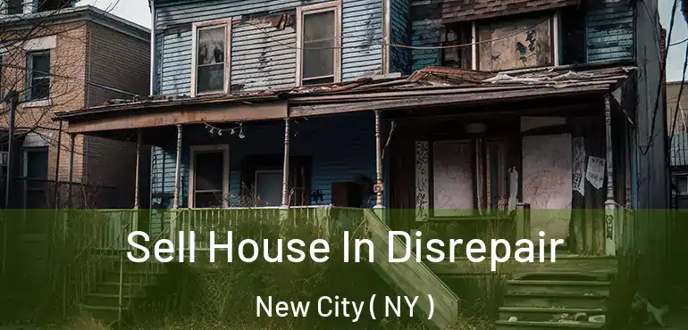  Sell House In Disrepair New City ( NY )