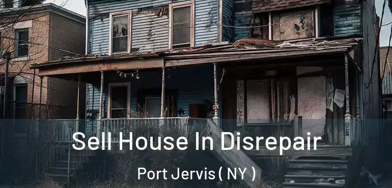  Sell House In Disrepair Port Jervis ( NY )
