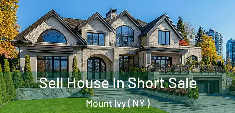  Sell House In Short Sale Mount Ivy ( NY )