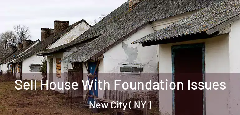  Sell House With Foundation Issues New City ( NY )
