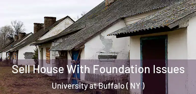  Sell House With Foundation Issues University at Buffalo ( NY )