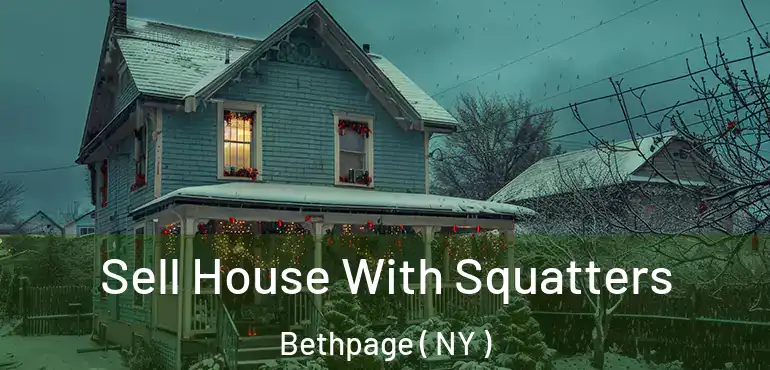  Sell House With Squatters Bethpage ( NY )