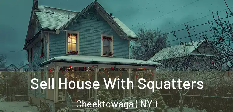  Sell House With Squatters Cheektowaga ( NY )