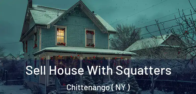  Sell House With Squatters Chittenango ( NY )