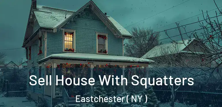  Sell House With Squatters Eastchester ( NY )