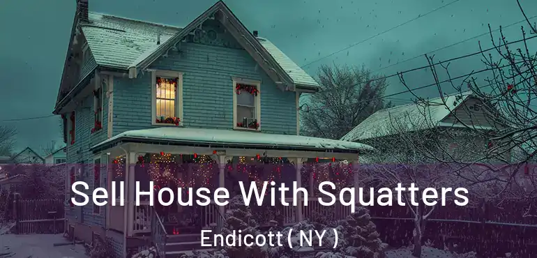 Sell House With Squatters Endicott ( NY )