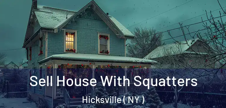  Sell House With Squatters Hicksville ( NY )