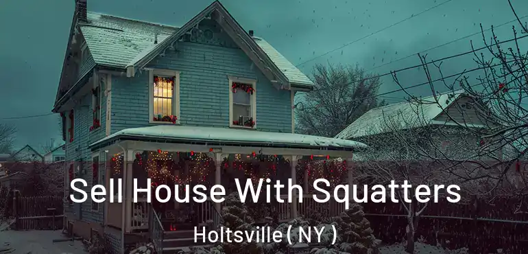  Sell House With Squatters Holtsville ( NY )
