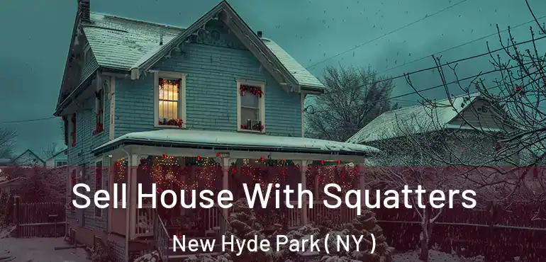  Sell House With Squatters New Hyde Park ( NY )