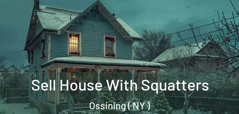  Sell House With Squatters Ossining ( NY )