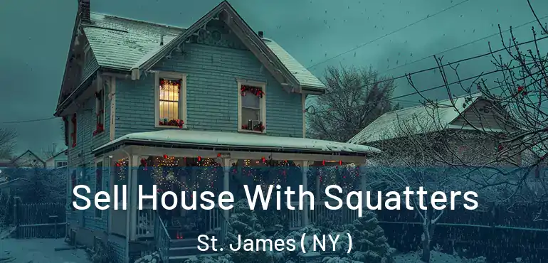  Sell House With Squatters St. James ( NY )
