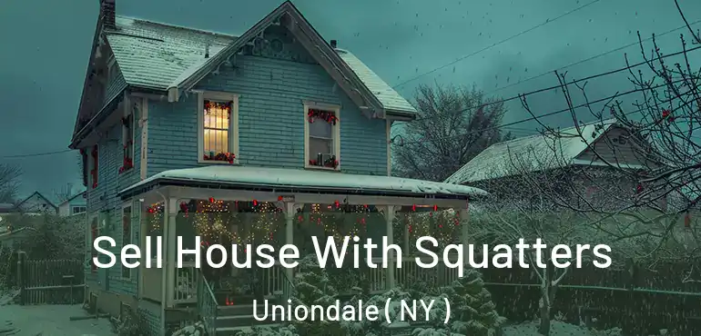  Sell House With Squatters Uniondale ( NY )