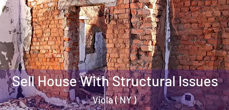  Sell House With Structural Issues Viola ( NY )