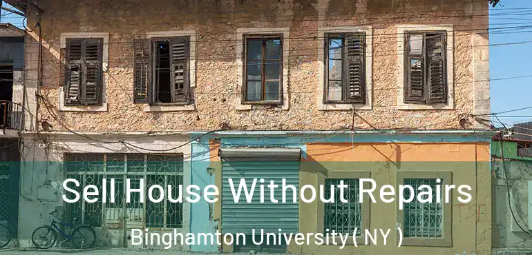  Sell House Without Repairs Binghamton University ( NY )