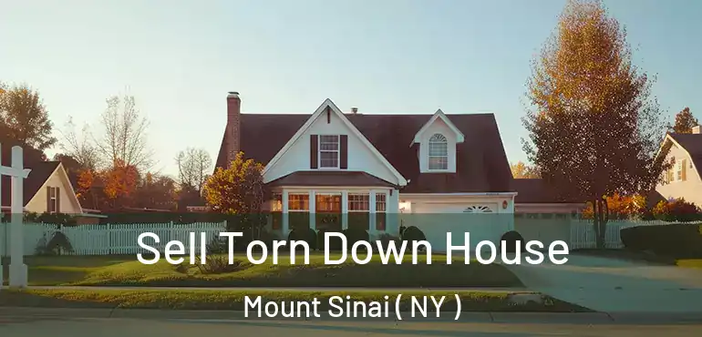  Sell Torn Down House Mount Sinai ( NY )