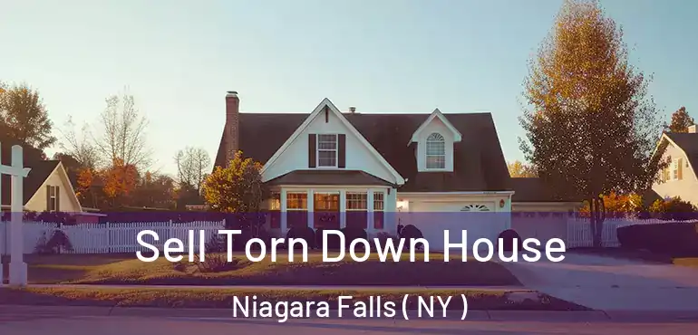  Sell Torn Down House Niagara Falls ( NY )