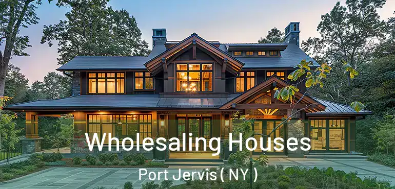  Wholesaling Houses Port Jervis ( NY )